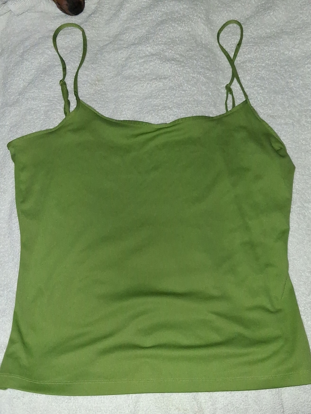 Apt. 9 Olive Green Adjustable Strap Cami